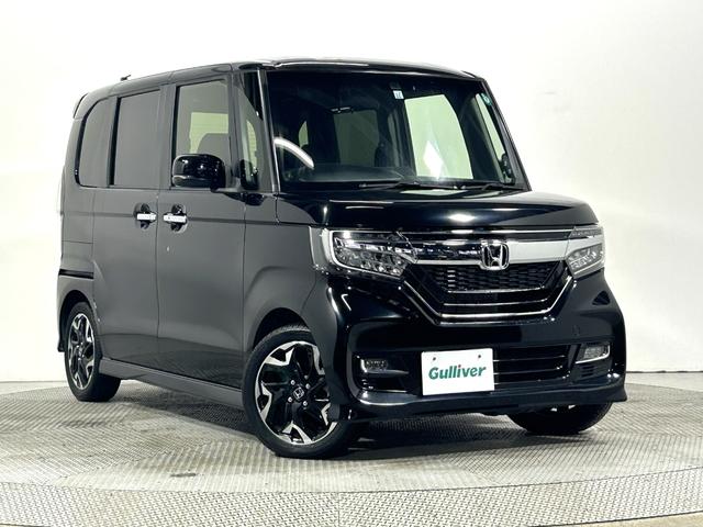 Ｎ－ＢＯＸカスタム Ｇ・Ｌターボホンダセンシング　社外ナビＴＶ　バックカメラ　両側パワースライドドア　ハーフレザー　シートヒーター　レーダークルコン　衝突軽減ブレーキ　レーンアシスト　スマートキー　プッシュスタート　オートライト　ＬＥＤヘッドライト（55枚目）