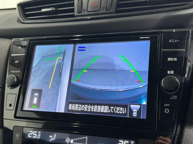 エクストレイル ２０Ｘ　ハイブリッド　助手席スライドアップシート　純正ナビＴＶ　３６０カメラ　デジタルインナーミラー　黒革シート　衝突軽減ブレーキ　レーンアシスト　電動リアゲート　ドライブレコーダー　ＬＥＤライト　スマートキー（35枚目）