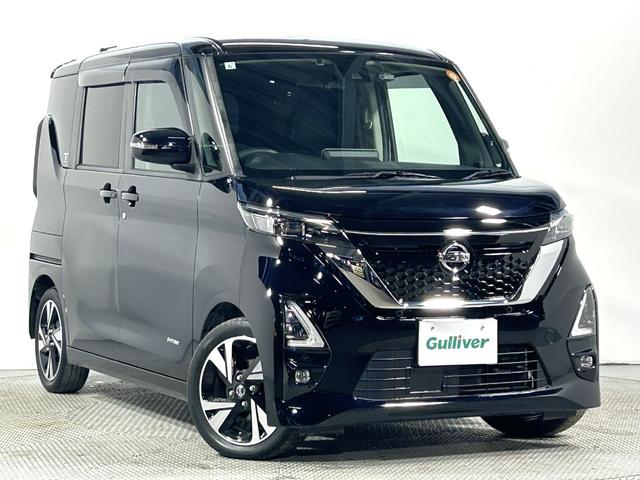 ルークス ハイウェイスター Gターボプロパイロットエディション ProPILOT 純正9incナビTV 360カメラ 両側パワースライドドア レーダークルコン 衝突軽減B レーンアシスト スマートキー プッシュスタート クリアランスソナー 前後ドラレコ ETC(55枚目)