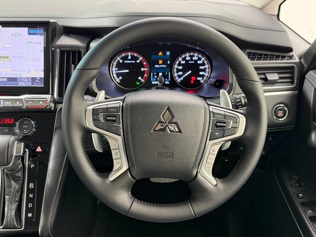 デリカD:5 シャモニー 登録済未使用車 ALPINE11incナビTV 360カメラ ハーフレザー パワーシート ステアリングヒーター 電動リアゲート レーダークルコン 衝突軽減ブレーキ レーンアシスト ブラインドSM(46枚目)