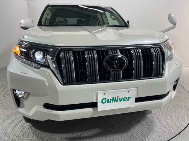 ランドクルーザープラド ＴＸ　Ｌパッケージ　７人乗　ベージュレザーシート　純正９ｉｎｃナビＴＶ　バックカメラ　パワーシート／ヒーター／エアコン　レーダークルコン　衝突軽減Ｂ　レーンアシスト　オートハイビーム　ルーフレール　クリアランスソナー（17枚目）