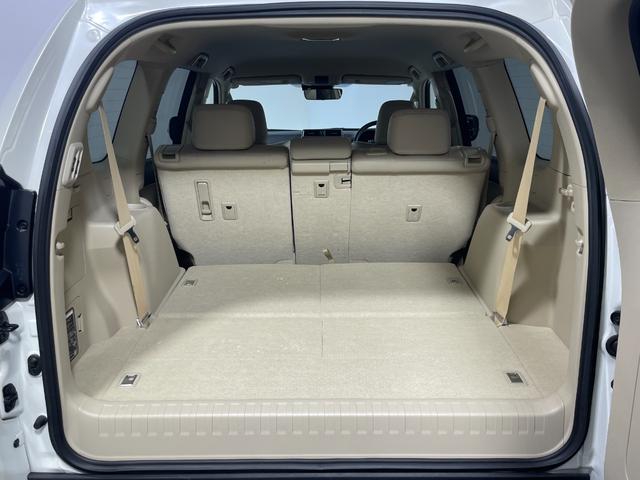 ランドクルーザープラド ＴＸ　Ｌパッケージ　７人乗　ベージュレザーシート　純正９ｉｎｃナビＴＶ　バックカメラ　パワーシート／ヒーター／エアコン　レーダークルコン　衝突軽減Ｂ　レーンアシスト　オートハイビーム　ルーフレール　クリアランスソナー（43枚目）