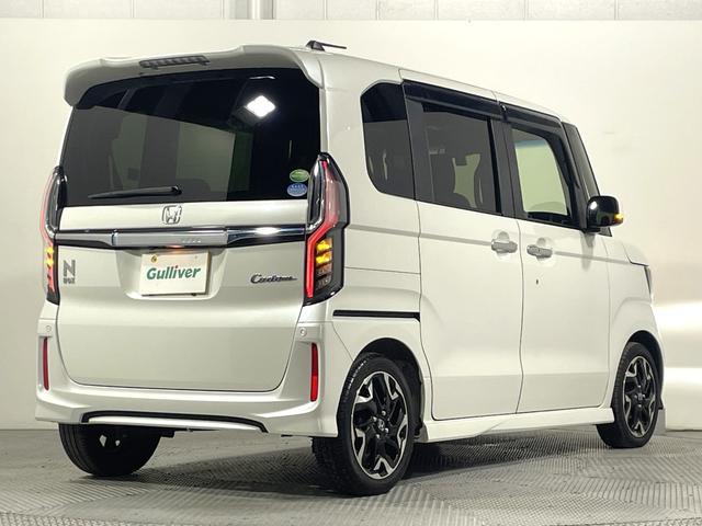 N-BOXカスタム G・Lターボホンダセンシング 純正ナビTV バックカメラ 両側パワースライドドア ハーフレザー レーダークルコン 衝突軽減ブレーキ レーンアシスト スマートキー プッシュスタート アイドリングストップ ドライブレコーダー ETC(20枚目)