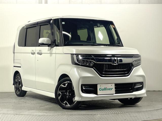 N-BOXカスタム G・Lターボホンダセンシング 純正ナビTV バックカメラ 両側パワースライドドア ハーフレザー レーダークルコン 衝突軽減ブレーキ レーンアシスト スマートキー プッシュスタート アイドリングストップ ドライブレコーダー ETC(54枚目)