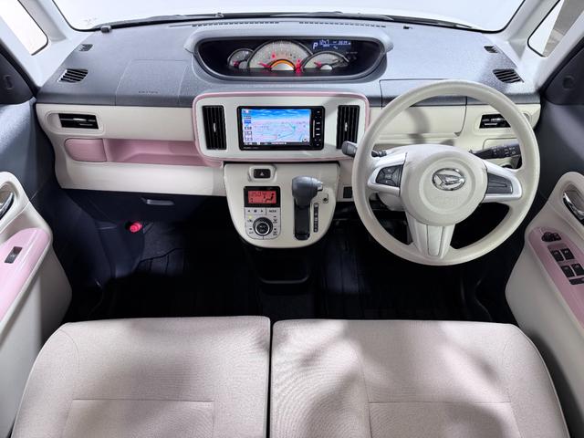 ムーヴキャンバス Ｇメイクアップ　ＳＡＩＩＩ　ナビＴＶ　３６０カメラ　両側パワースライドドア　シートヒーター　衝突軽減ブレーキ　レーンアシスト　オートハイビーム　スマートキー　プッシュスタート　アイドリングストップ　ドライブレコーダー　ＥＴＣ（3枚目）