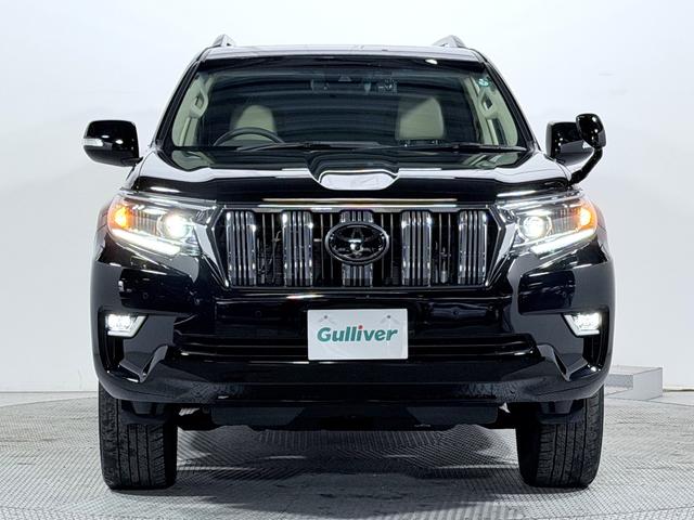 ランドクルーザープラド TX Lパッケージ サンルーフ ベージュ本革シート 9incナビTV バックカメラ パワーシート/ヒーター/エアコン レーダーC 衝突軽減B レーンアシスト オートハイビーム ダウンヒルアシスト 前後ドライブレコーダー(67枚目)