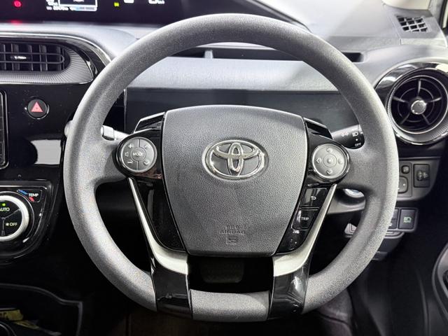 アクア Sスタイルブラック 純正ナビTV バックカメラ 衝突軽減ブレーキ レーンアシスト オートハイビーム スマートキー プッシュスタート クリアランスソナー 前後ドライブレコーダー ETC(12枚目)