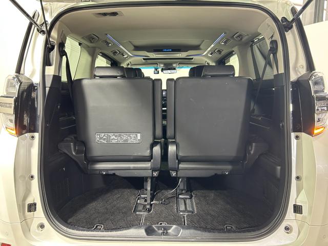 ヴェルファイアハイブリッド ＺＲ　Ｇエディション　ＴＲＤエアロ　サンルーフ　黒革シート　純正ナビＴＶ　デジタルインナーミラー　フリップダウンモニター　ＣＤ／ＤＶＤプレイヤー　３眼ＬＥＤ　レーダーＣ　ＰＣＳ　ＬＫＡ　ＢＳＭ　パワーバックドア（17枚目）