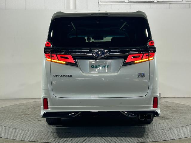 ヴェルファイアハイブリッド ＺＲ　Ｇエディション　ＴＲＤエアロ　サンルーフ　黒革シート　純正ナビＴＶ　デジタルインナーミラー　フリップダウンモニター　ＣＤ／ＤＶＤプレイヤー　３眼ＬＥＤ　レーダーＣ　ＰＣＳ　ＬＫＡ　ＢＳＭ　パワーバックドア（58枚目）