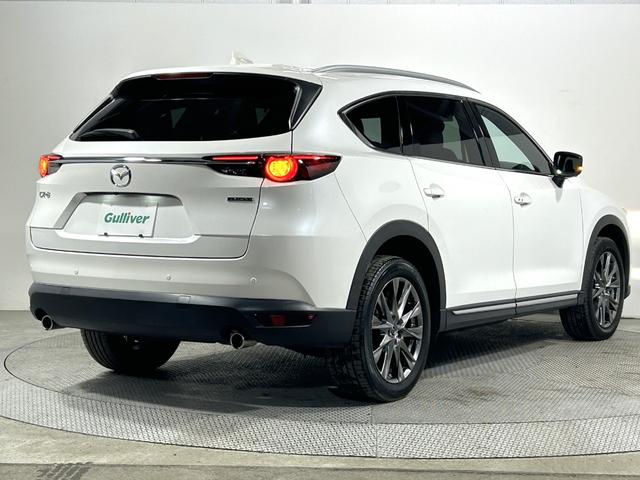 ＣＸ－８ ＸＤ　Ｌパッケージ　赤革シート　ＢＯＳＥサウンド　純正１０．２５ｉｎｃナビＴＶ　３６０カメラ　後席モニター　パワーシート／ヒーター／エアコン　電動リアゲート　ヘッドアップＤ　レーダーＣ　衝突軽減Ｂ　レーンアシスト（20枚目）