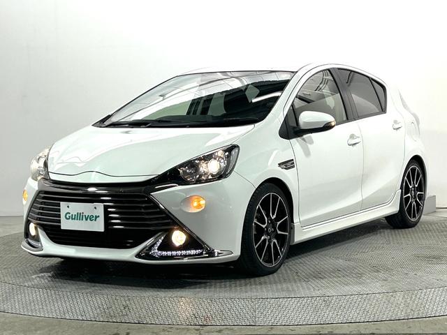 アクア Ｇ　Ｇ’ｓ　社外ナビ　フルセグＴＶ／ＣＤ／ＤＶＤ／Ｂｌｕｅｔｏｏｔｈ接続　バックカメラ　ハーフレザーシート　プッシュスタート　スマートキー　オートライト　フォグランプ　　ＥＴＣ　前後ドライブレコーダー（19枚目）