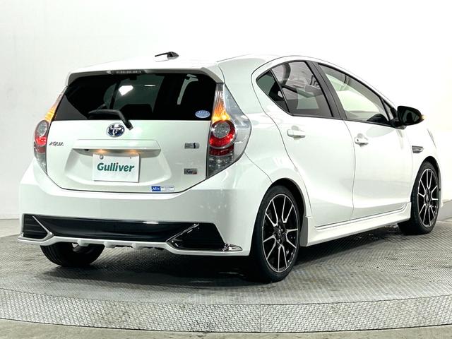 アクア Ｇ　Ｇ’ｓ　社外ナビ　フルセグＴＶ／ＣＤ／ＤＶＤ／Ｂｌｕｅｔｏｏｔｈ接続　バックカメラ　ハーフレザーシート　プッシュスタート　スマートキー　オートライト　フォグランプ　　ＥＴＣ　前後ドライブレコーダー（20枚目）