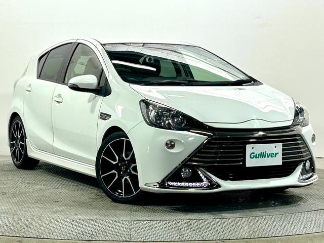 アクア Ｇ　Ｇ’ｓ　社外ナビ　フルセグＴＶ／ＣＤ／ＤＶＤ／Ｂｌｕｅｔｏｏｔｈ接続　バックカメラ　ハーフレザーシート　プッシュスタート　スマートキー　オートライト　フォグランプ　　ＥＴＣ　前後ドライブレコーダー（62枚目）