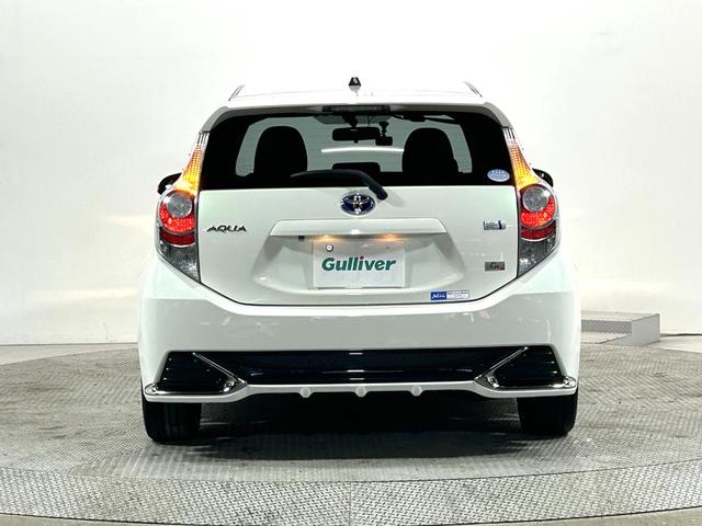 アクア Ｇ　Ｇ’ｓ　社外ナビ　フルセグＴＶ／ＣＤ／ＤＶＤ／Ｂｌｕｅｔｏｏｔｈ接続　バックカメラ　ハーフレザーシート　プッシュスタート　スマートキー　オートライト　フォグランプ　　ＥＴＣ　前後ドライブレコーダー（64枚目）