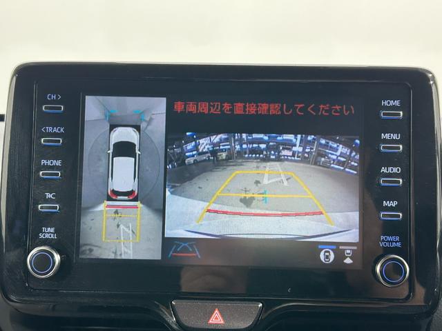 ヤリスクロス ハイブリッドZ 純正ナビ 衝突軽減 全方位カメラ バックカメラ シートヒーター パワーシート レーダークルコン コーナーセンサー レーンアシスト LEDヘッドライト スマートキー 純正AW 前後純正ドラレコ(5枚目)