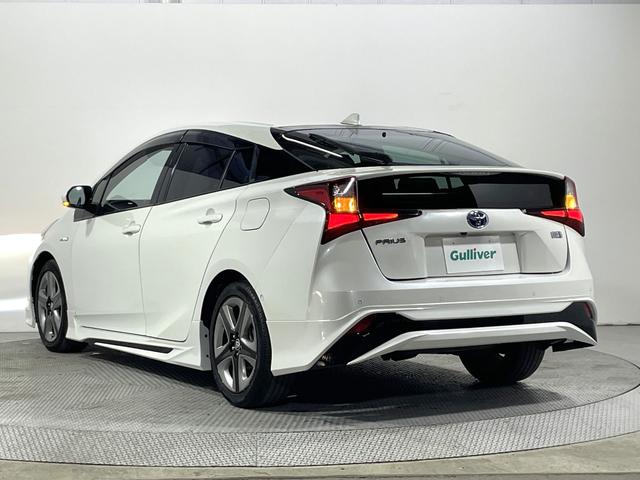 プリウス A モデリスタエアロ 純正17incAW 純正9incナビTV バックカメラ ヘッドアップディスプレイ パワーシート レーダーC 衝突軽減B レーンアシスト BSM パークアシスト クリアランスソナー(21枚目)