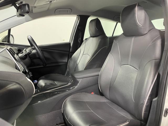 プリウス A モデリスタエアロ 純正17incAW 純正9incナビTV バックカメラ ヘッドアップディスプレイ パワーシート レーダーC 衝突軽減B レーンアシスト BSM パークアシスト クリアランスソナー(44枚目)