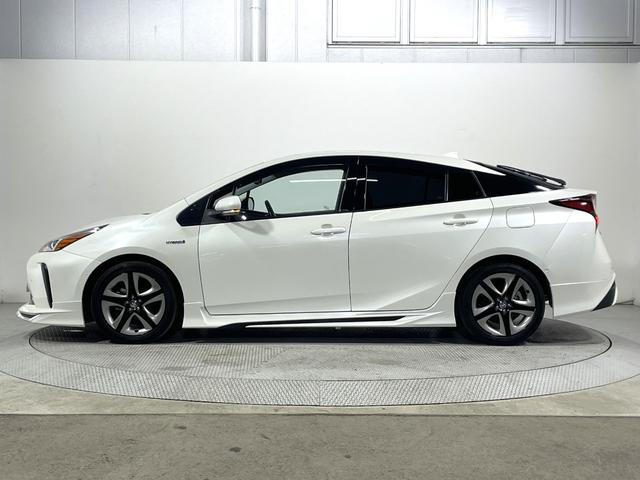 プリウス A モデリスタエアロ 純正17incAW 純正9incナビTV バックカメラ ヘッドアップディスプレイ パワーシート レーダーC 衝突軽減B レーンアシスト BSM パークアシスト クリアランスソナー(56枚目)