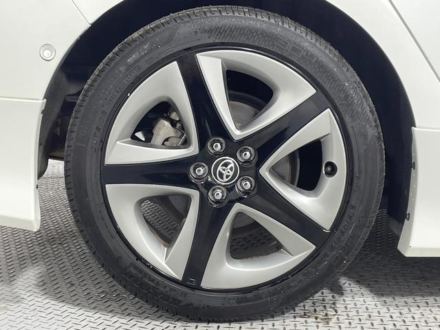 プリウス A モデリスタエアロ 純正17incAW 純正9incナビTV バックカメラ ヘッドアップディスプレイ パワーシート レーダーC 衝突軽減B レーンアシスト BSM パークアシスト クリアランスソナー(59枚目)