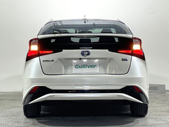 プリウス A モデリスタエアロ 純正17incAW 純正9incナビTV バックカメラ ヘッドアップディスプレイ パワーシート レーダーC 衝突軽減B レーンアシスト BSM パークアシスト クリアランスソナー(65枚目)