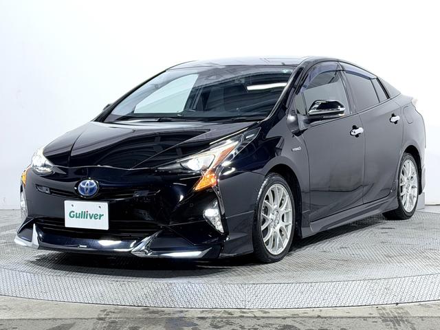 プリウス Ａプレミアム　ツーリングセレクション　モデリスタエアロ　ＴＯＭ’Ｓ１７ｉｎｃＡＷ　黒革シー　ＡＬＰＩＮＥ９ｉｎｃナビＴＶ　Ｂカメラ　ヘッドアップディスプレイ　レーダーＣ　衝突軽減Ｂ　ＬＫＡ　ＢＳＭ　パワーシート／ヒーター　ドラレコ　ＥＴＣ（19枚目）