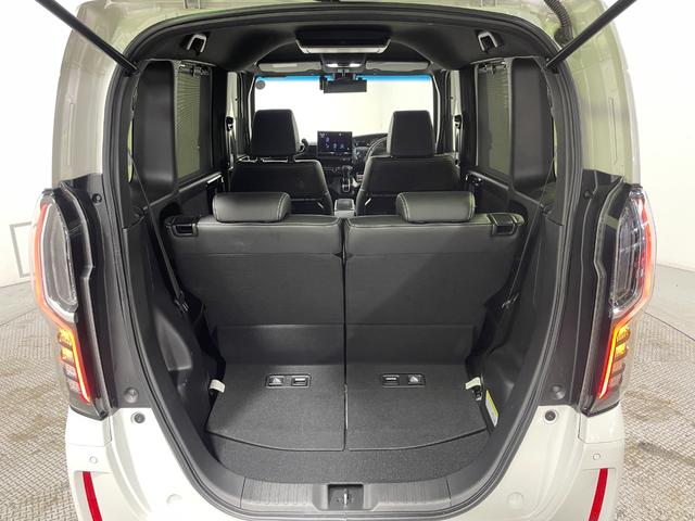 Ｎ－ＢＯＸカスタム Ｌターボ　純正９ｉｎｃナビＴＶ　１２．８ｉｎｃフリップダウンモニター　Ｂカメラ　ハーフレザー　シートヒーター　レーダーＣ　衝突軽減Ｂ　レーンアシスト　クリアランスソナー　ＬＥＤライト　前後ドラレコ　ＥＴＣ（16枚目）