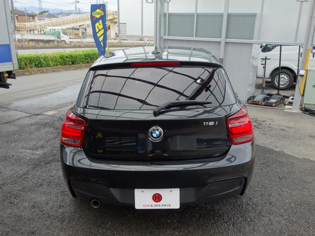 1シリーズ 116i Mスポーツ F20 5ドア ツインパワーターボ 純正オーディオ HID フォグ オートライト オートワイパー スマートキー プッシュスタート 純正18インチAW(8枚目)