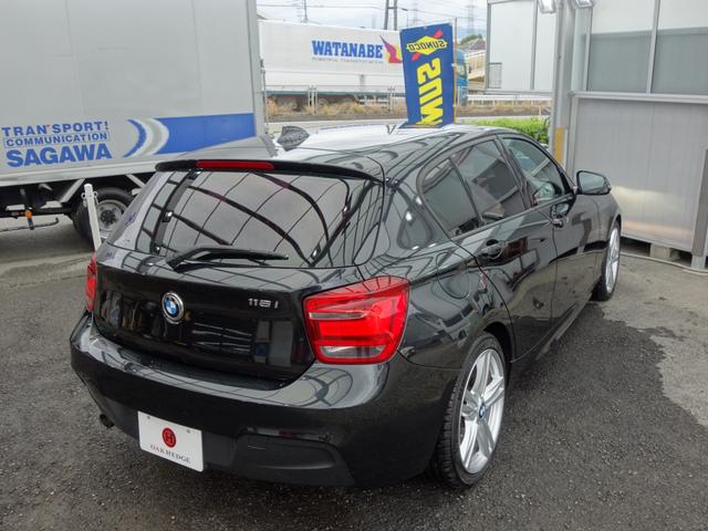 1シリーズ 116i Mスポーツ F20 5ドア ツインパワーターボ 純正オーディオ HID フォグ オートライト オートワイパー スマートキー プッシュスタート 純正18インチAW(9枚目)