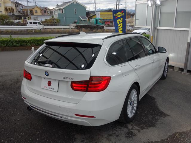 3シリーズ 320iツーリング ラグジュアリー F31 ツインパワーターボ 黒革パワーシート インテリジェントセーフティ レーダークルーズコントロール パワートランク ルーフレール 純正HDDナビ BTオーディオ Bカメラ クリアランスソナー(9枚目)