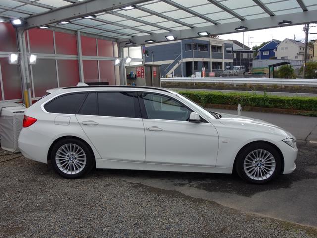 3シリーズ 320iツーリング ラグジュアリー F31 ツインパワーターボ 黒革パワーシート インテリジェントセーフティ レーダークルーズコントロール パワートランク ルーフレール 純正HDDナビ BTオーディオ Bカメラ クリアランスソナー(10枚目)