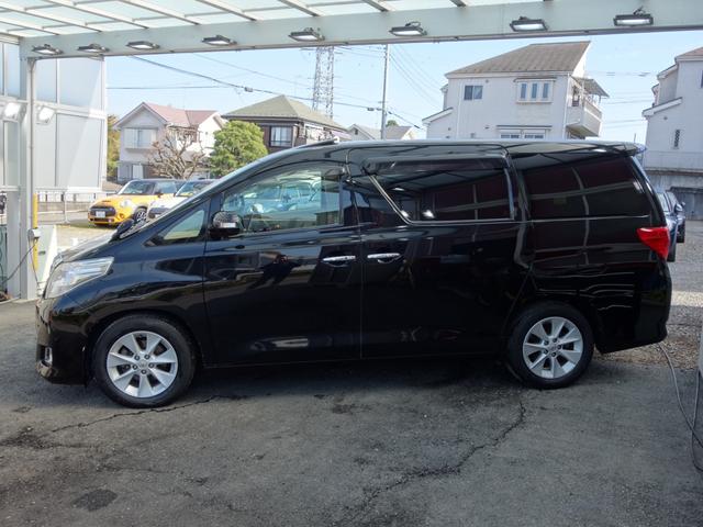 アルファード 350G Lパッケージ サンルーフ エグゼクティブシート 社外フリップダウンモニター ベージュ革パワーシート 両側パワースライドドア 純正HDDナビ BTオーディオ フルセグTV Bカメラ Pセンサー パワートランク(9枚目)