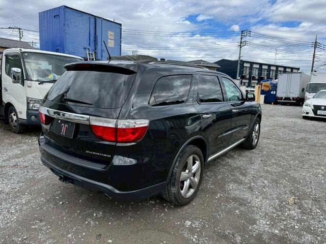 ダッジ・デュランゴ シタデル たんカラーレザーシート/サンルーフ/ワンセグTV/Bluetooth/バックカメラ/サイドカメラ/フロントカメラ/ドライブレコーダー/ETC/シートヒーター/シートヒーター/ステアリングヒーター(5枚目)