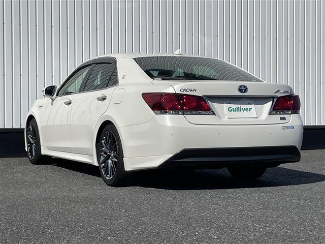 クラウンハイブリッド アスリートG 純正ナビ(フルセグTV/BT/CD/DVD/FM/AM) バックカメラ 衝突被害軽減システム 車線逸脱警報 クルーズコントロール サンルーフ レザーシート 横滑り防止装置シートヒーターベンチレーション(40枚目)