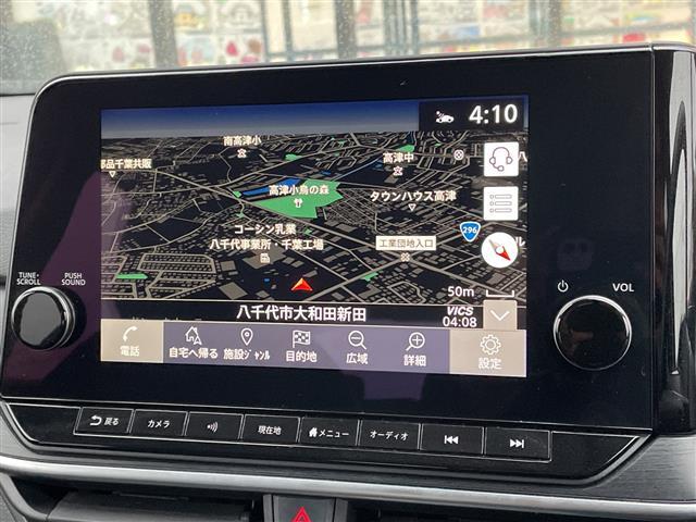 ノート オーテック　純正９インチナビフルセグＴＶ／全周囲カメラ／純正ドライブレコーダー／ブラインドスポットモニター／置くだけ充電／デジタルインナーミラー／衝突被害軽減システム／オーテック１６インチＡＷ／禁煙車（4枚目）