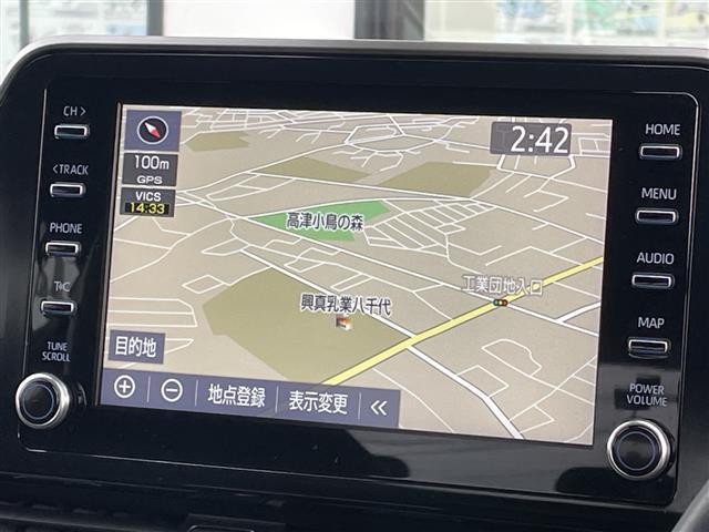 C-HR G モード ネロ セーフティプラスIII 純正8インチナビ/前後ドライブレコーダー/全周囲カメラ/ブラインドスポットモニター/ビルトインETC2.0/レーダークルーズコントロール/ハーフレザーシート/シートヒーター/純正18インチAW/禁煙車(4枚目)