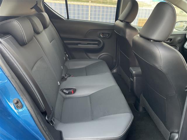 アクア Gブラックソフトレザーセレクション 純正メモリナビ/フルセグTV/バックカメラ/ルーフラッピング/レザーシート/ETC/アイドリングストップ/オートライト/ウィンカーミラー/電動格納ミラー/社外15インチAW/ローダウン/禁煙車(26枚目)