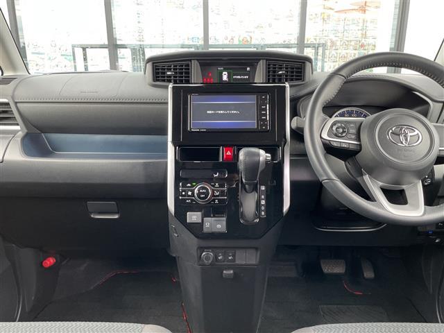 ルーミー カスタムＧ－Ｔ　社外メモリナビ／フルセグＴＶ／純正前後ドラレコ／バックカメラ／シートヒーター／両側パワースライドドア／ＥＴＣ／純正１５インチアルミホイール／ブレーキホールド／電子制御パーキング／禁煙車（10枚目）