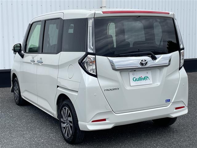 ルーミー カスタムＧ　純正メモリナビ／ＴＶ／バックカメラ／ビルトインＥＴＣ／追従式クルーズコントロール／両側パワースライドドア／シートヒーター／純正１４インチＡＷ／ブレーキホールド／電子制御パーキング／禁煙車（40枚目）