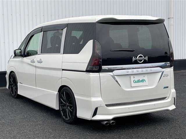 セレナ ハイウェイスターG 純正9インチナビ/フリップダウンモニター/両側電動スライドドア/アラウンドビューモニター/クルーズコントロール/ドライブレコーダー前後/ビルトインETC/車高調/柿本マフラー/社外グリル/ツイーター(40枚目)