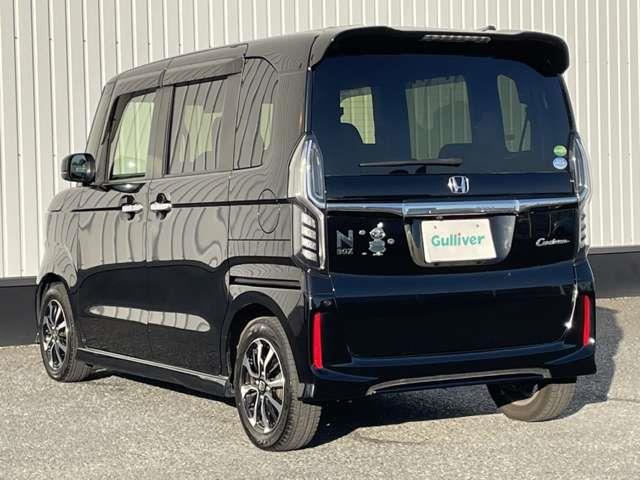 Ｎ－ＢＯＸカスタム Ｇ・ＥＸホンダセンシング　ＳＤナビ／フルセグＴＶ／バックカメラ／大型ルーフコンソール／ドライブレコーダー３６０／ホンダセンシング／ビルトインＥＴＣ／リアサンシェード／純正１４インチアルミホイール／ＬＥＤヘッドライト／スペアキー（40枚目）