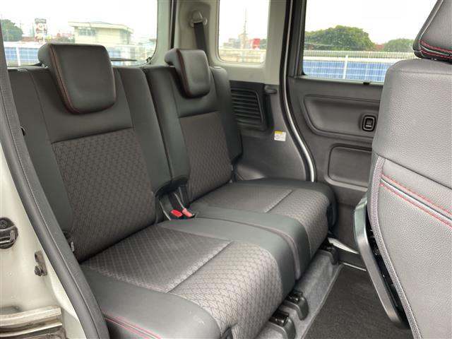 スペーシアカスタム ハイブリッドＸＳターボ　全方位カメラ／ヘッドアップディスプレイ／パドルシフト／リアサーキュレーター／純正８インチメモリナビ／両側パワスラ／シートヒーター／前後ドラレコ／追従クルコン／レーンキープ／ハーフレザーシート／ＥＴＣ（23枚目）