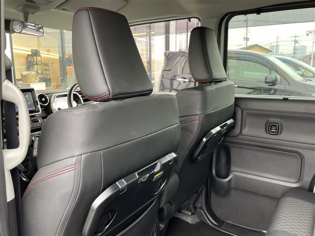 スペーシアカスタム ハイブリッドＸＳターボ　全方位カメラ／ヘッドアップディスプレイ／パドルシフト／リアサーキュレーター／純正８インチメモリナビ／両側パワスラ／シートヒーター／前後ドラレコ／追従クルコン／レーンキープ／ハーフレザーシート／ＥＴＣ（26枚目）