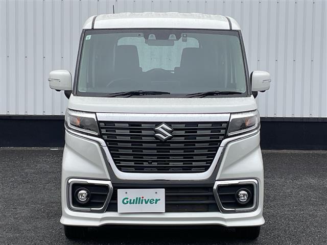 スペーシアカスタム ハイブリッドＸＳターボ　全方位カメラ／ヘッドアップディスプレイ／パドルシフト／リアサーキュレーター／純正８インチメモリナビ／両側パワスラ／シートヒーター／前後ドラレコ／追従クルコン／レーンキープ／ハーフレザーシート／ＥＴＣ（42枚目）