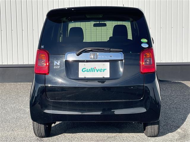 N-ONE スタンダード・ローダウンL カーオーディオ/USB/ビルトインETC/HIDヘッドライト/プラズマクラスター搭載エアコン/社外14インチアルミホイール/アイドリングストップ/ウィンカーミラー/横滑り防止装置/取説/保証書/禁煙車(43枚目)