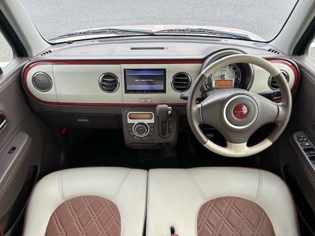 アルトラパンショコラ Ｘ　社外メモリナビ　フルセグＴＶ／ＤＶＤ／Ｂｌｕｅｔｏｏｔｈ　バックカメラ　ＥＴＣ　スマートキー　プッシュスタート　ＨＩＤオートライト　ショコラ専用合皮シート　アイドリングストップ　ドライブレコーダー（2枚目）