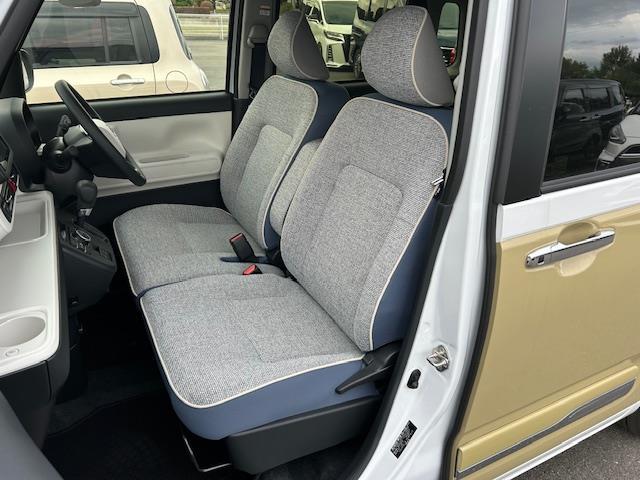 ムーヴキャンバス ストライプスG スマートアシスト 社外ナビ フルセグTV DVD Bluetooth バックカメラ 両側パワースライドドア シートヒーター 保温機能付カップホルダー コーナーセンサー LEDライト 純正フロアマット(24枚目)