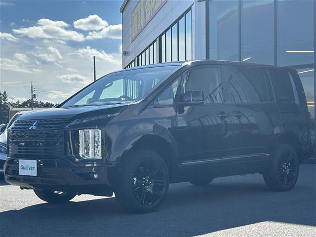 デリカＤ：５ ブラックエディション　登録済未使用車　ｅーアシスト　ＡＬＰＩＮＥ１１インチナビ　ＡＬＰＩＮＥ１２．８インチフリップダウンモニター　バックカメラ　両側パワースライド　黒革シート　シートヒーター　ステアリングヒーター（32枚目）