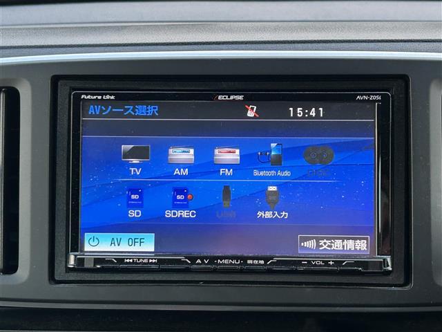 N-ONE G ローダウン ECLIPSE社外ナビ フルセグTV/CD/DVD/Bluetooth/SD バックカメラ ビルトインETC ステアリングリモコン AAC ドアバイザー 純正フロアマット 純正14インチAW(5枚目)