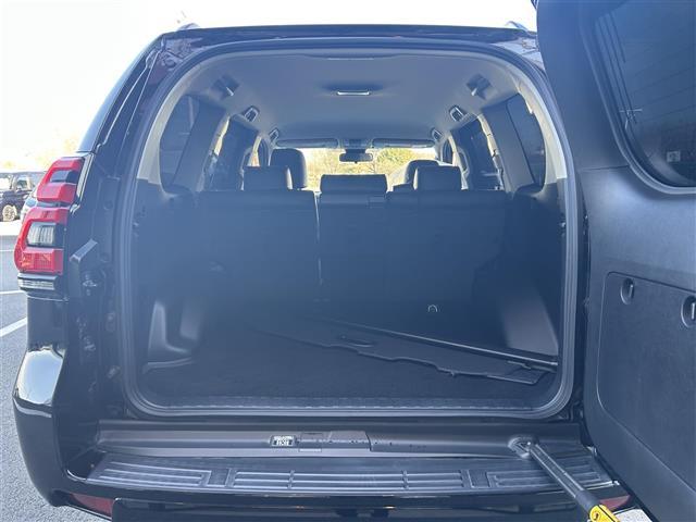 ランドクルーザープラド TX トヨタセーフティセンス 純正9インチSDナビ フルセグTV CD DVD BT バックカメラ ビルトインETC ウッドコンビハンドル ステアリングスイッチ 革調シートカバー スマートキー(25枚目)