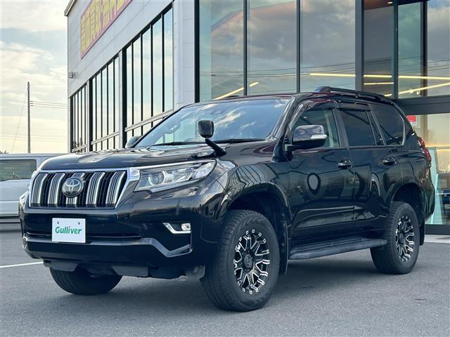 ランドクルーザープラド TX トヨタセーフティセンス 純正9インチSDナビ フルセグTV CD DVD BT バックカメラ ビルトインETC ウッドコンビハンドル ステアリングスイッチ 革調シートカバー スマートキー(32枚目)